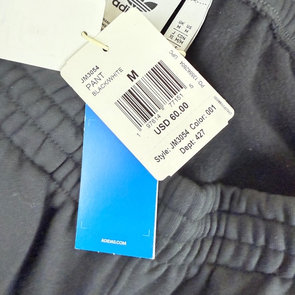 NWT Women's Adidas Soft Fleece Lined Straight-Leg Sweatpants M - Picture 12 of 14